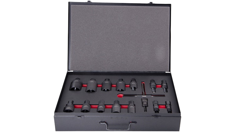 Bikeservice Abziehersatz Polrad Universal 15-teilig