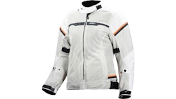 LS2 Riva Jacke Grau / Neonorange Damen Gr.s