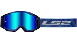 LS2 Crossbrille Charger Pro – Blau/Iridium