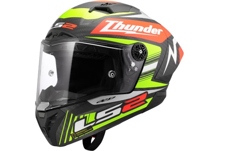 LS2 Integralhelm FF805 Thunder Carbon GP Aero