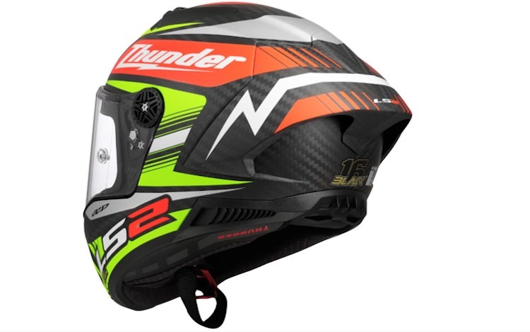 LS2 Integralhelm FF805 Thunder Carbon GP Aero