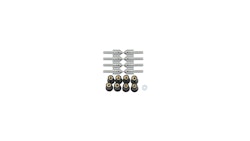 Spec-X Verkleidungsschraubensatz M5 Chrom