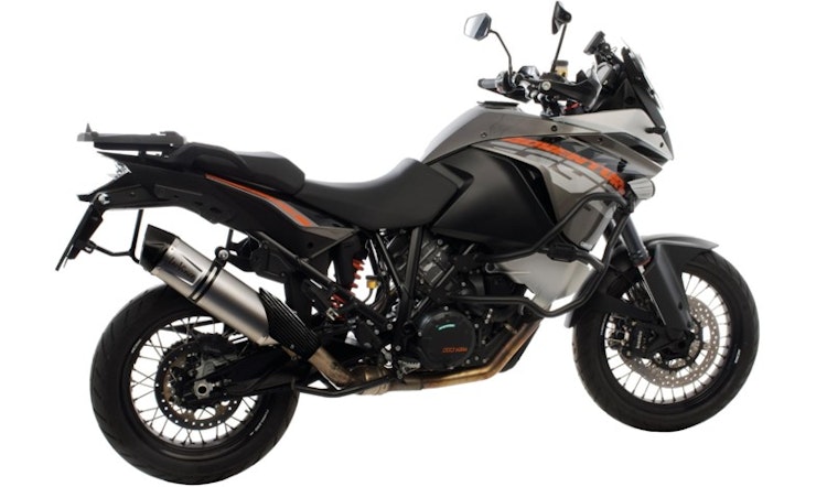 LeoVince SLIP-ON Edelstahl SBK LV ONE EVO für KTM 1050 ADV - 1190/R ADV - 1290 SUPER ADV mit Taschen