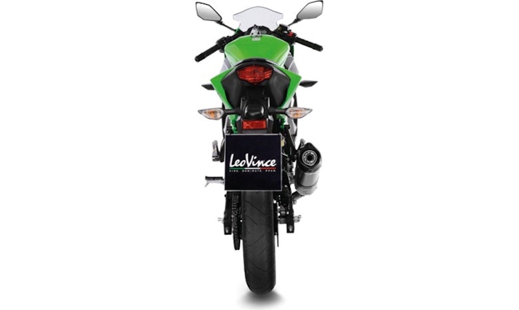 LeoVince SLIP-ON Edelstahl SBK LV ONE EVO für KAWASAKI  NINJA 125/Z 125