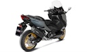 Vorschaubild LeoVince Komplettanlage Edelstahl SBK LV-12 Schwarz für YAMAHA TMAX 560/TECH MAX mit Katalysator