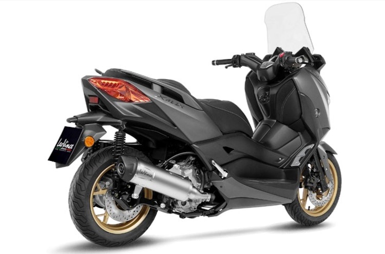 LeoVince SLIP-ON Edelstahl SBK LV ONE EVO für YAMAHA X-MAX 300/TECH MAX mit Katalysator
