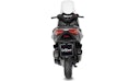 LeoVince Komplettanlage Edelstahl SBK NERO 1/1 für YAMAHA X-MAX 125/TECH MAX mit Katalysator