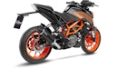 LeoVince SLIP-ON Edelstahl SBK LV ONE EVO Schwarz für KTM DUKE 125/390