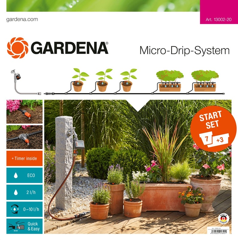 Micro-Drip-System  von Gardena - Automatische Bewässerung 