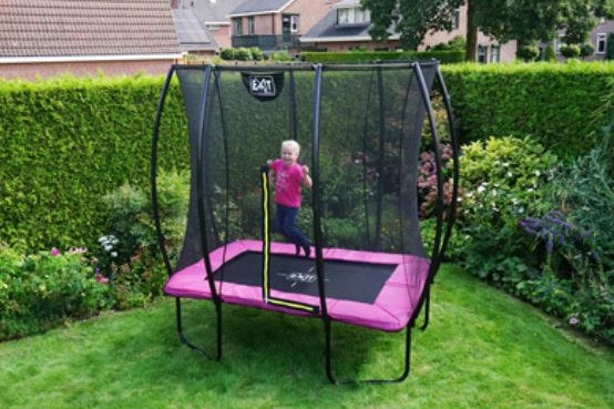 Exit Silhouette Trampolin mit Sicherheitsnetz Exit Silhouette Trampolin mit Sicherheitsnetz