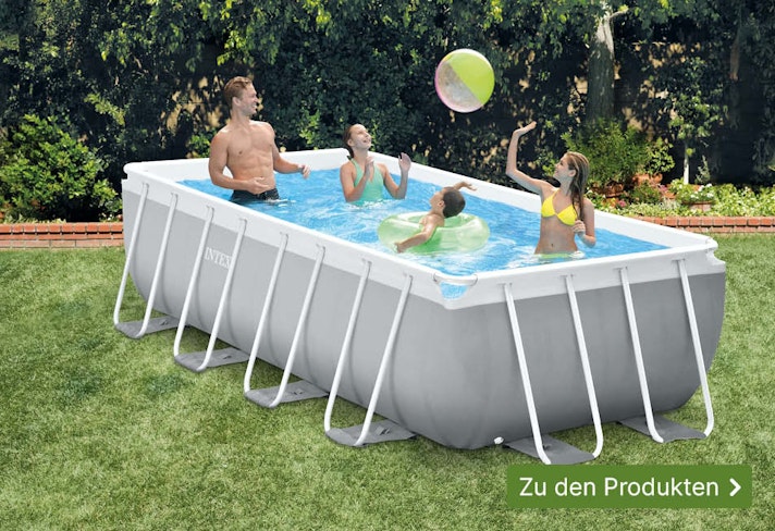 Pools stark reduziert