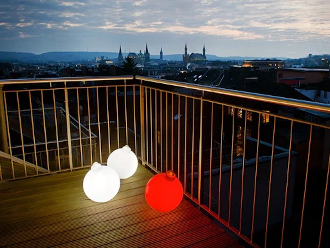 8 seasons design Solar LED-Dekoleuchte Shining Christmas Ball 