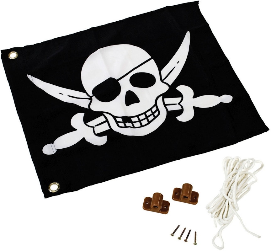 Karibu Piraten-Fahne