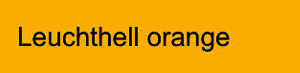 Leuchthell orange