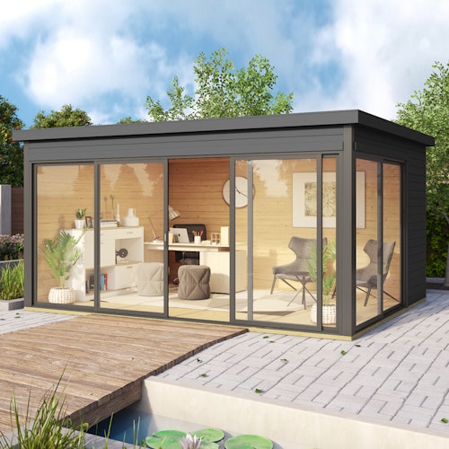 Gartenhaus aus Holz – Oase zum Entspannen!
