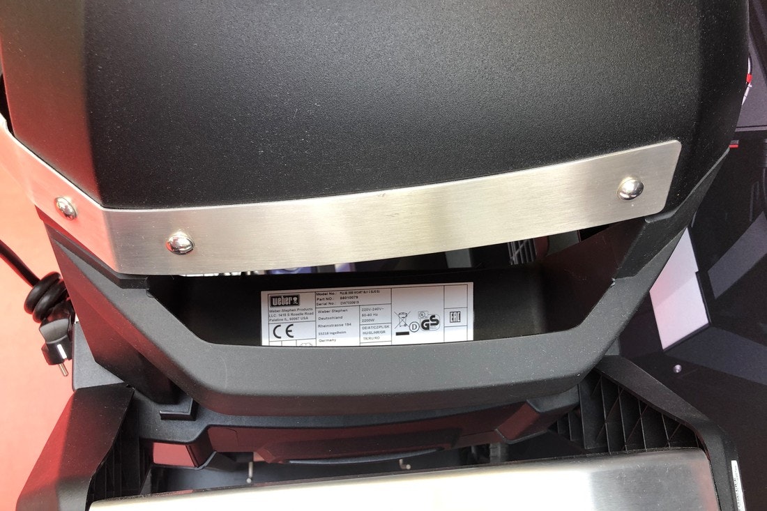 Weber Pulse Seriennummer