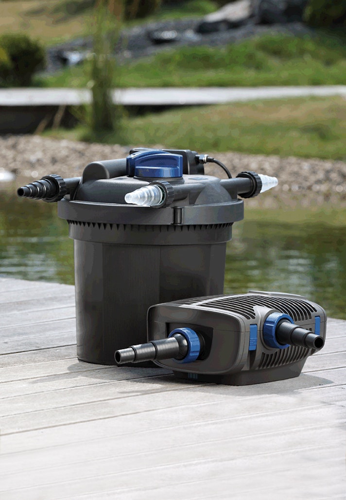 Kompakte Druckfilter für Ihren Teich finden Sliderbild
