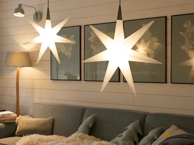 8 seasons design LED-Hängeleuchte Shining Glory Star, verschiedene Größen