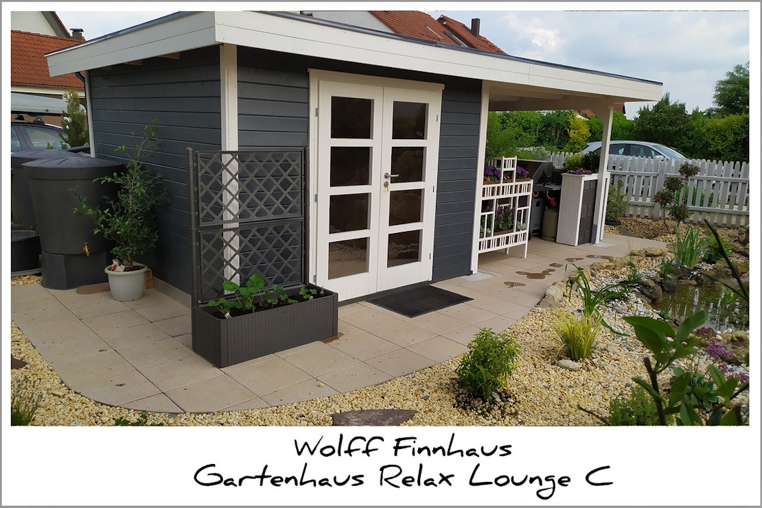 Wolff Finnhaus Relax Lounge C Gartenhaus
