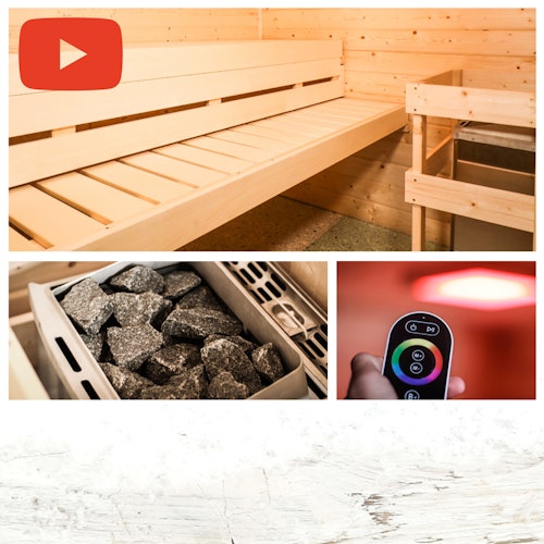 Videoanleitung: Sauna aufbauen!