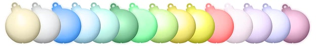 8 seasons design LED-Dekoleuchte Shining Christmas Ball (RGB) 