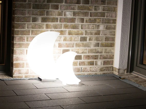 8 seasons design Solar LED-Dekoleuchte Shining Moon, verschiedene Größen 