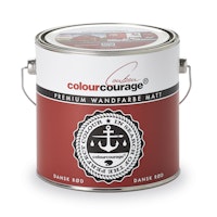 colourcourage® Premium Wandfarbe matt Dansk Rød