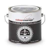 colourcourage® Premium Wandfarbe matt Black Board