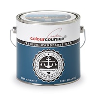colourcourage® Premium Wandfarbe matt Deep Atlantic