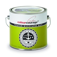 colourcourage® Premium Wandfarbe matt Moutarde Verte