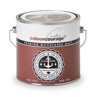 colourcourage® Premium Wandfarbe matt Old Tile