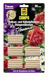 COMPO Balkon- und Kübelpflanzen Düngestäbchen mit GUANO