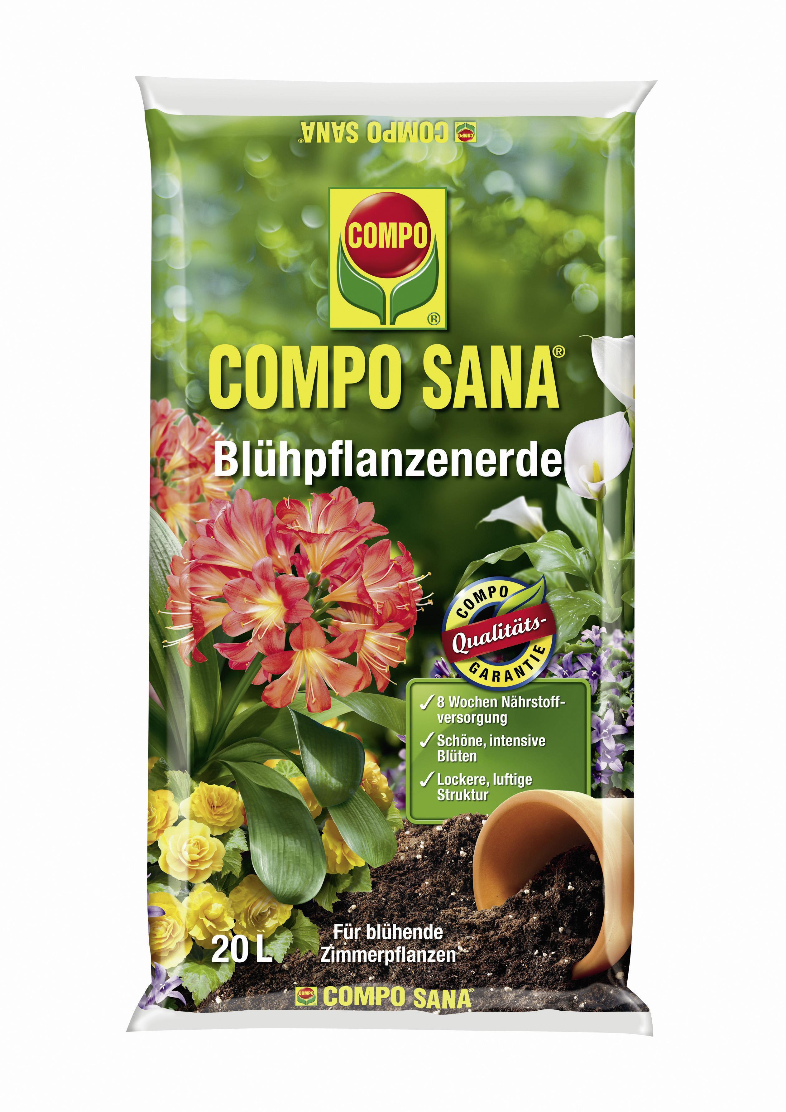 Vorschaubild Galerie COMPO SANA Blühpflanzenerde 20 L