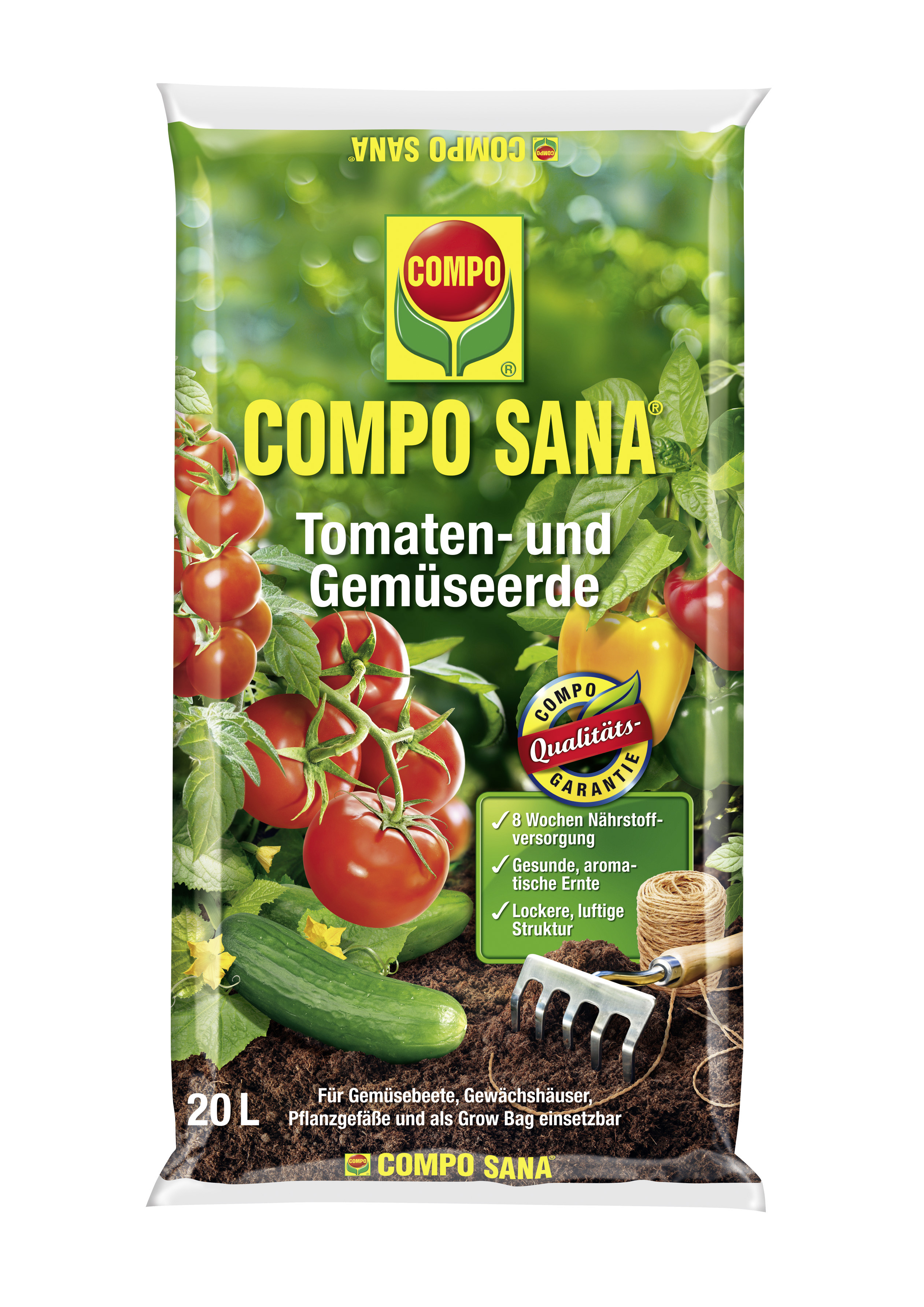 Vorschaubild Galerie COMPO SANA Tomaten- u. Gemüseerde 20 L