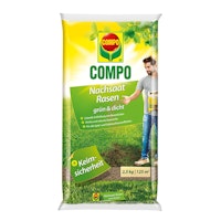 COMPO Nachsaat-Rasen grün und dicht 2,5 kg für 125 m²