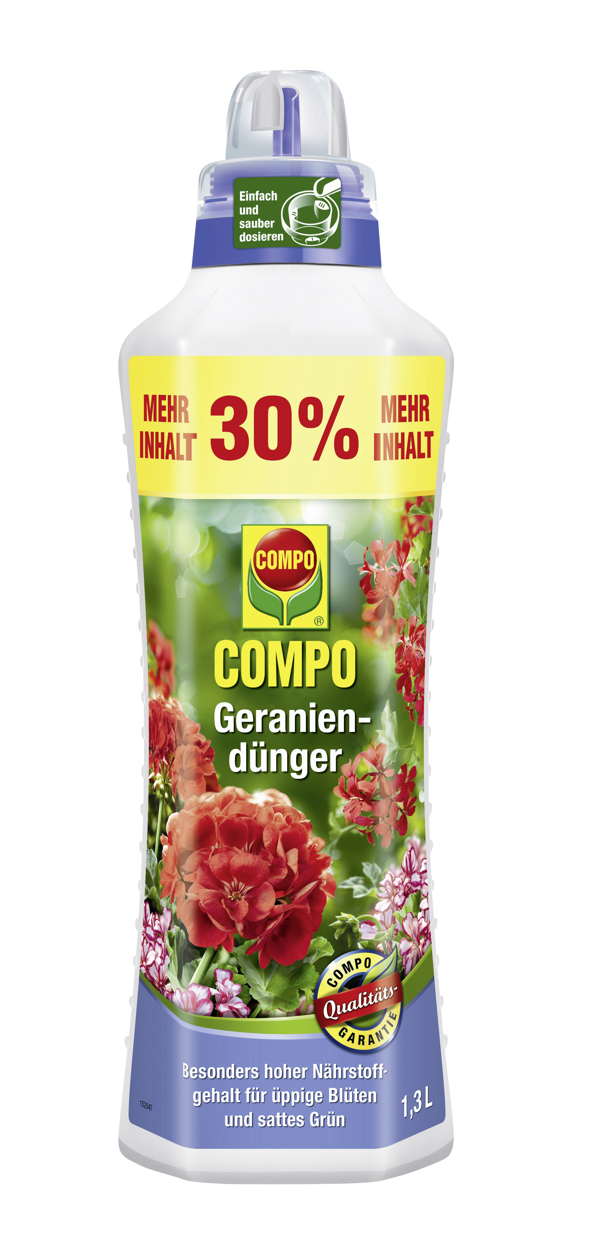 Vorschaubild Galerie COMPO Geraniendünger 1,3 L