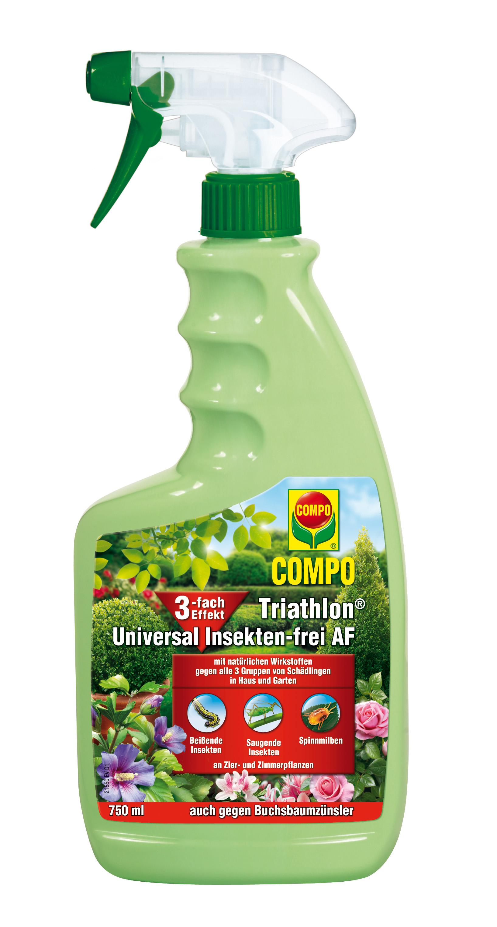 Vorschaubild Galerie COMPO Triathlon Universal Insekten-frei AF (750 ml)