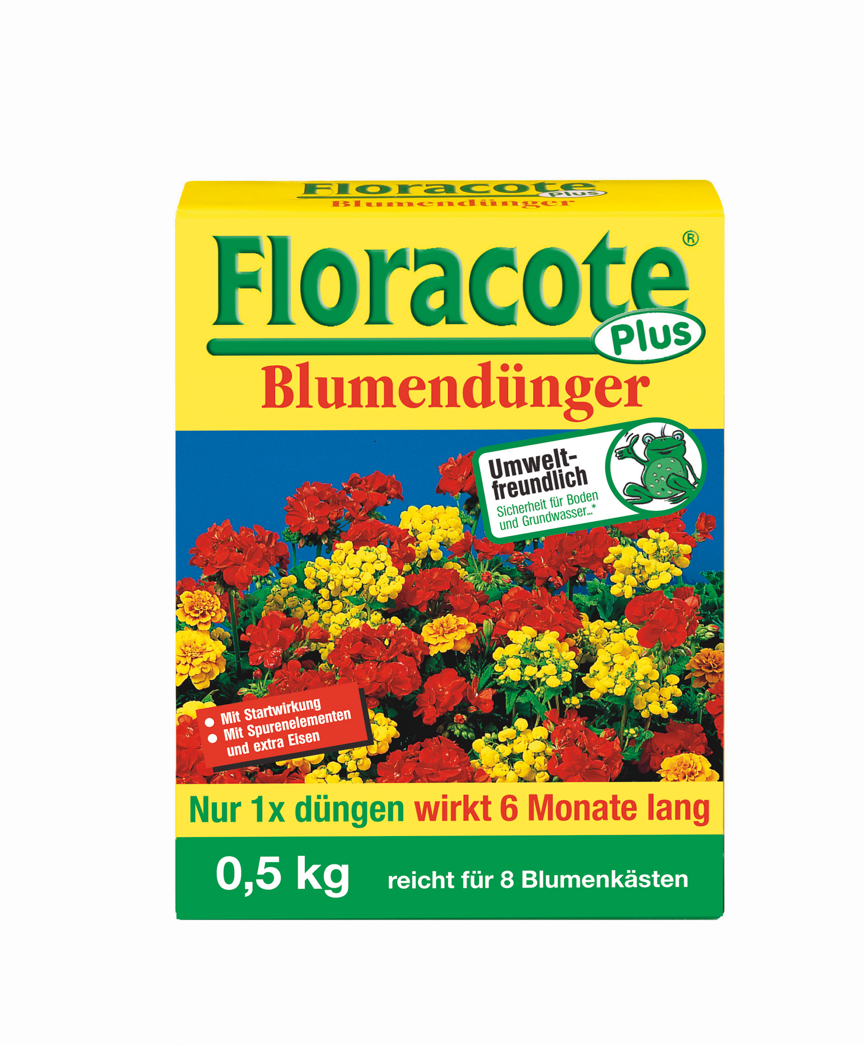 Vorschaubild Galerie Floracote Plus Blumendünger 500 g
