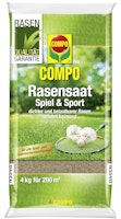 COMPO Rasensaat Spiel und Sport Aktion 4 kg für 200 m²