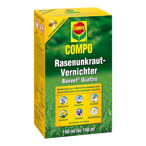COMPO Rasenunkrautvernichter Banvel Quattro
