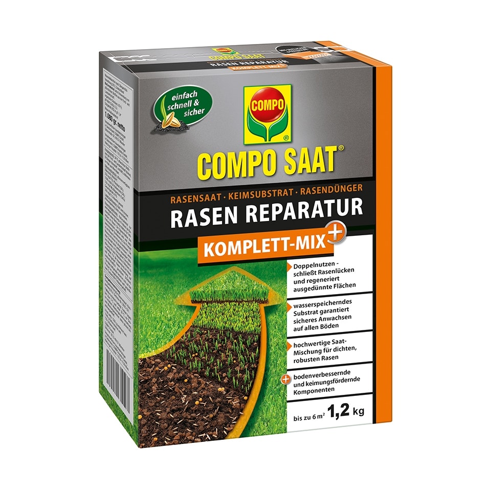 COMPO SAAT Rasen Reparatur Komplett-Mix+