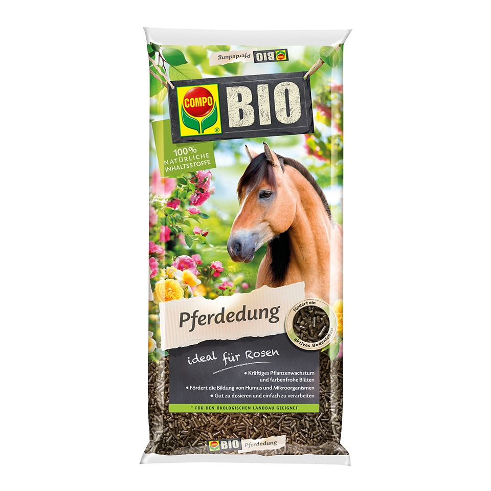 Vorschaubild Galerie COMPO BIO Pferdedung für Rosen 12kg