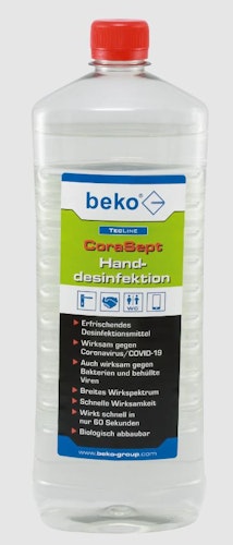 beko TecLine CoraSept Handdesinfektion Flasche