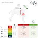 curli Belka Comfort Geschirr rot Hundegeschirr