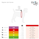 Vorschaubild curli Magnetic Belka Comfort Geschirr schwarz Hundegeschirr