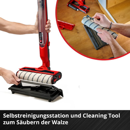 Einhell Akku-Hartbodenreiniger CLEANEXXO 3437110