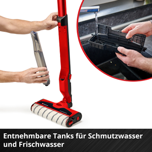 Einhell Akku-Hartbodenreiniger CLEANEXXO 3437110