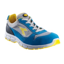 Diadora Run Textile S1P blau-silber
