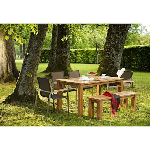 Diamond Garden Tisch BELMONT 160 x 90 cm, Recycled Teak