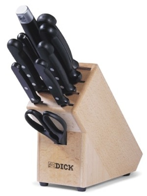 F. DICK Messerblock Holz 9-tlg. Superior Vorschaubild Galerie